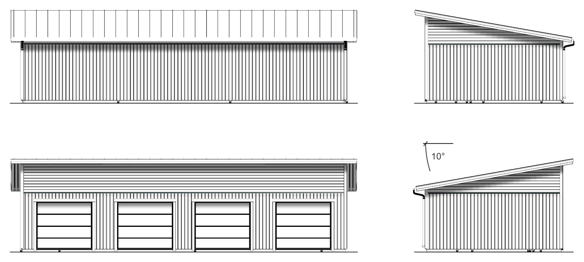 Plan & fasadritning