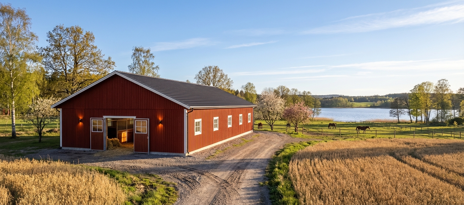 Stall-Yttervik-197m2-10,8x18,0x30 - vår